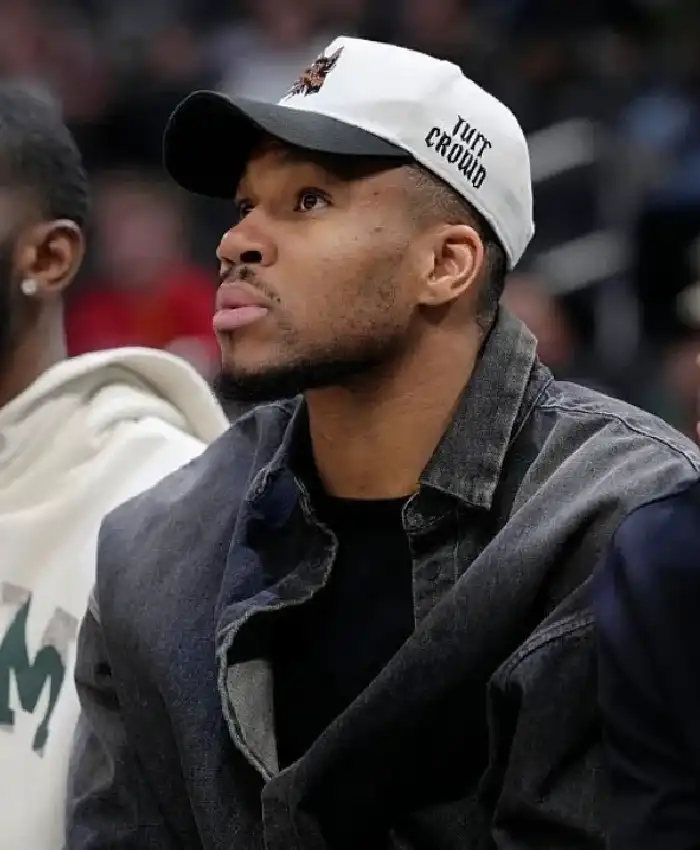 order now Giannis Antetokounmpo 2026 Black Denim Jacket