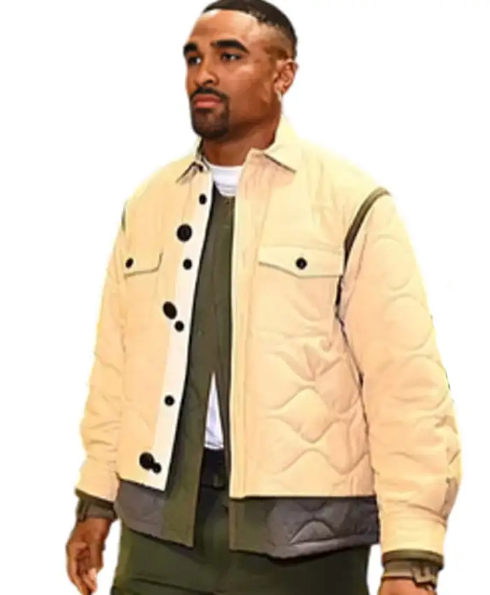 order now Jalen Hurts NCAA Final Four 2024 Quilted Jacket