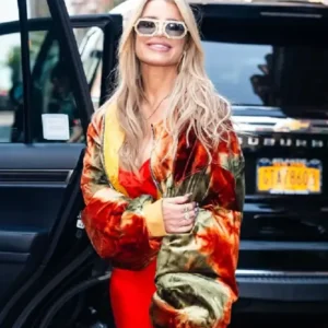 order now Jessica Simpson JFK Airport 2025 Jacket