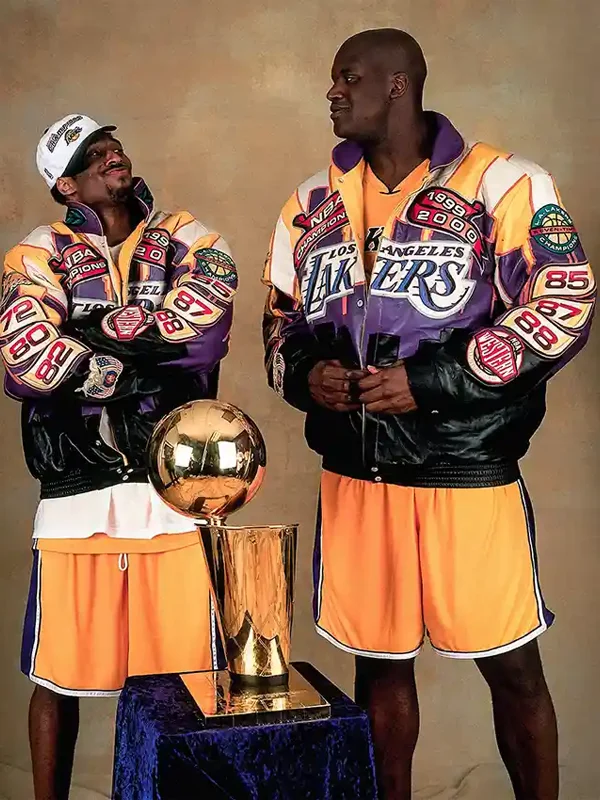 Kobe Bryant LA Lakers 2000 Championship Jacket - Image 3