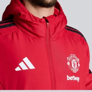 order now Manchester United 26-27 Red Training Tiro Long Coat