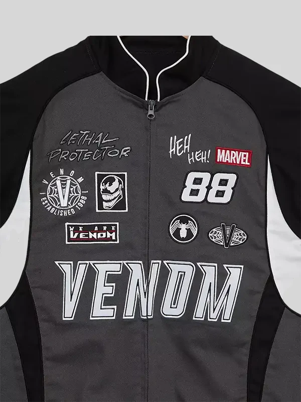 order now Marvel Venom Moto Biker Jacket