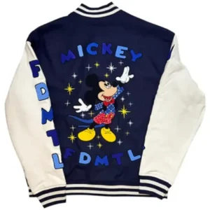 order now Mickey Baseball Varsity Jacket