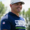 order now Mike Macdonald Preseason 2026 Seahawks Short Sleeve Hooded T-Shirt