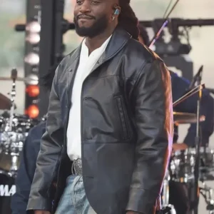 order now NBC’s Today 2026 Shaboozey Leather Blazer