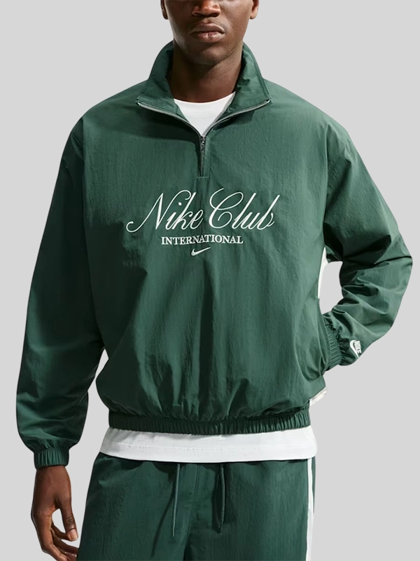 order now Nike Men’s Sportswear Club 1-2 Zip Jacket