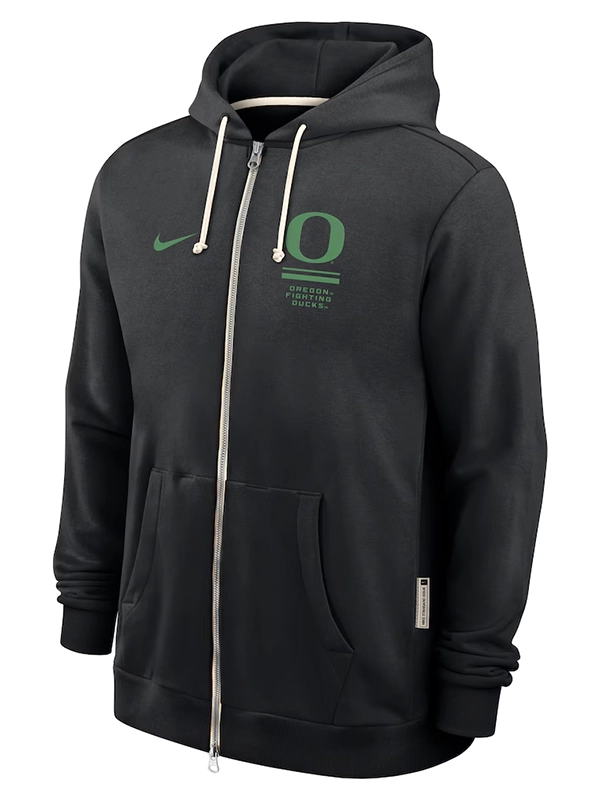 order now Oregon Ducks 2026 Sideline Zip-Up Hoodie
