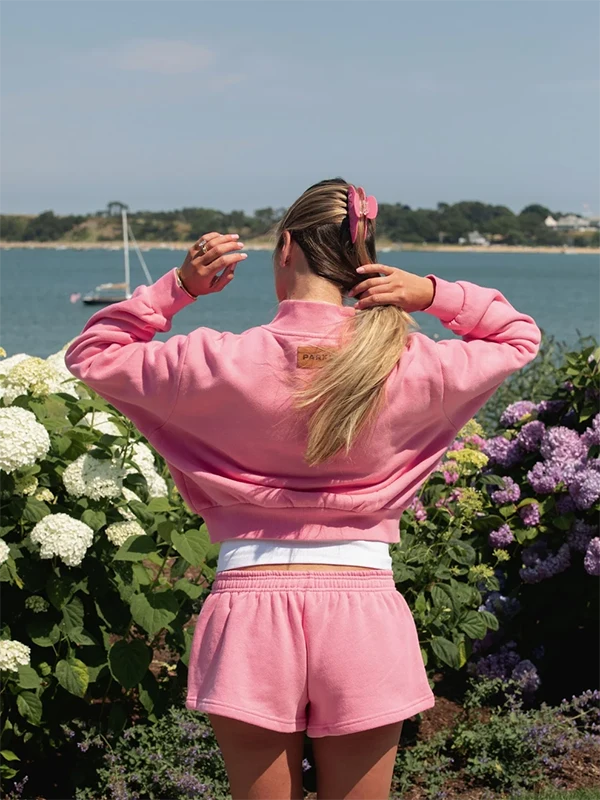 order now Parke x Maggie & Emma Zip Up Mockneck Jacket