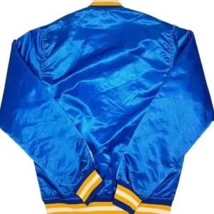 order now St. Louis Blues Blue Satin 1990’s Varsity Jacket