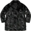 Shop the Supreme Lynx Fur 2026 Windstopper Overcoat, featuring a bold fur-inspired finish and protective overcoat design for a distinctive cold-weather look.