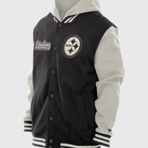 order now Women’s Pittsburgh Steelers 2026 New Era Hoodie Jacket