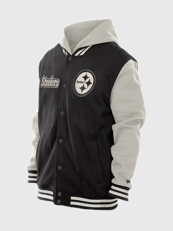 order now Women’s Pittsburgh Steelers 2026 New Era Hoodie Jacket
