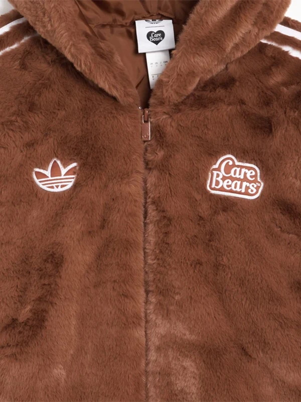 shop Adidas x Care Bears Fur Jacket