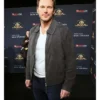 shop Chris Pratt Mercy 2026 Grey Suede Leather Jacket