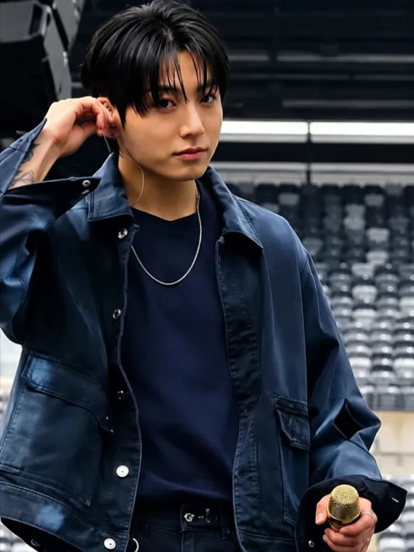 shop Jungkook Arirang Blue Jacket