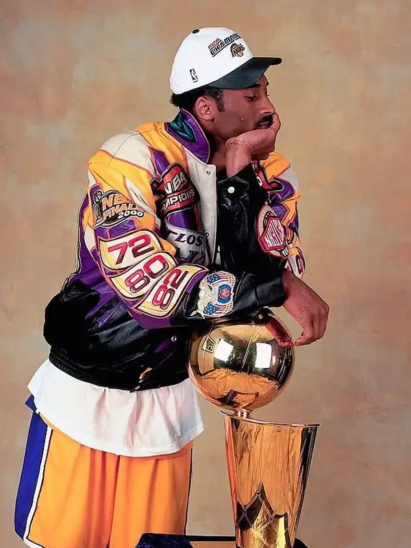 Kobe Bryant LA Lakers 2000 Championship Jacket - Image 4
