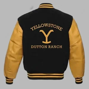 shop Yellowstone Dutton Ranch Varsity Jacket