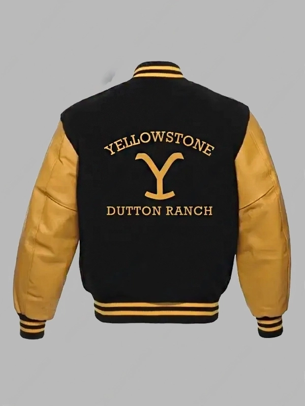 shop Yellowstone Dutton Ranch Varsity Jacket