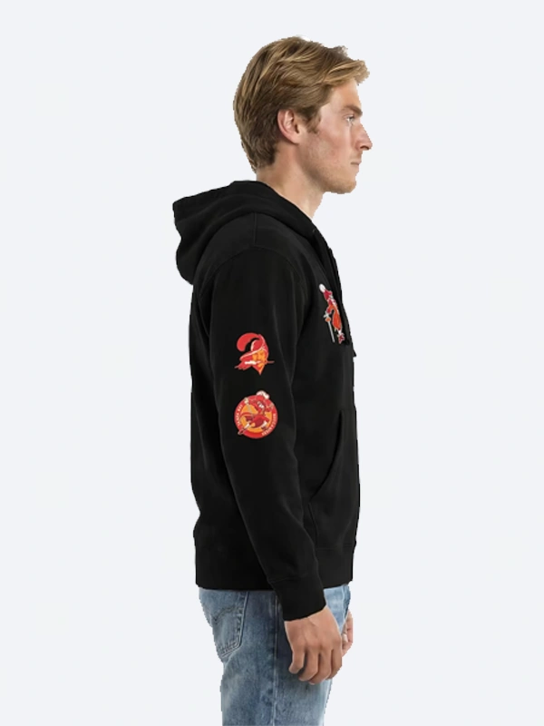 shop now Buccaneers Disney x Champion Captain Hook All-Star Full-Zip Hoodie