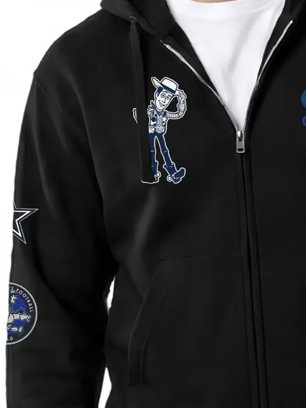 shop now Disney x Champion Cowboys Woody All-Star Full-Zip Hoodie