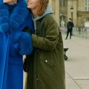 shop now Hacks S05 Ava Daniels Green Coat