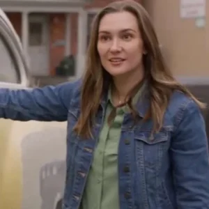 shop now Katherine Barrell Shifting Gears Denim Jacket