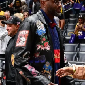 shop now Los Angeles Lakers Game 2026 Lamar Odom Leather Jacket