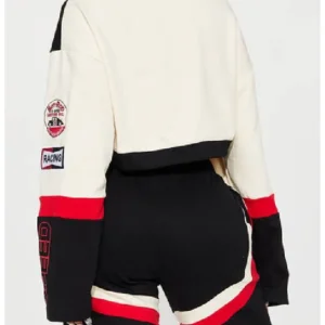 shop now Mercedeh Javid Racer Jacket