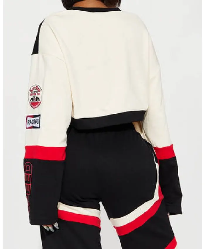 shop now Mercedeh Javid Racer Jacket