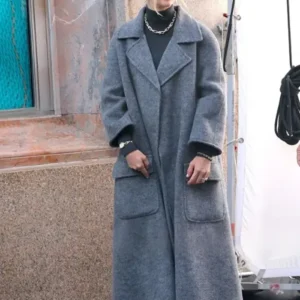 shop now NYC 2026 Amanda Seyfried Long Coat