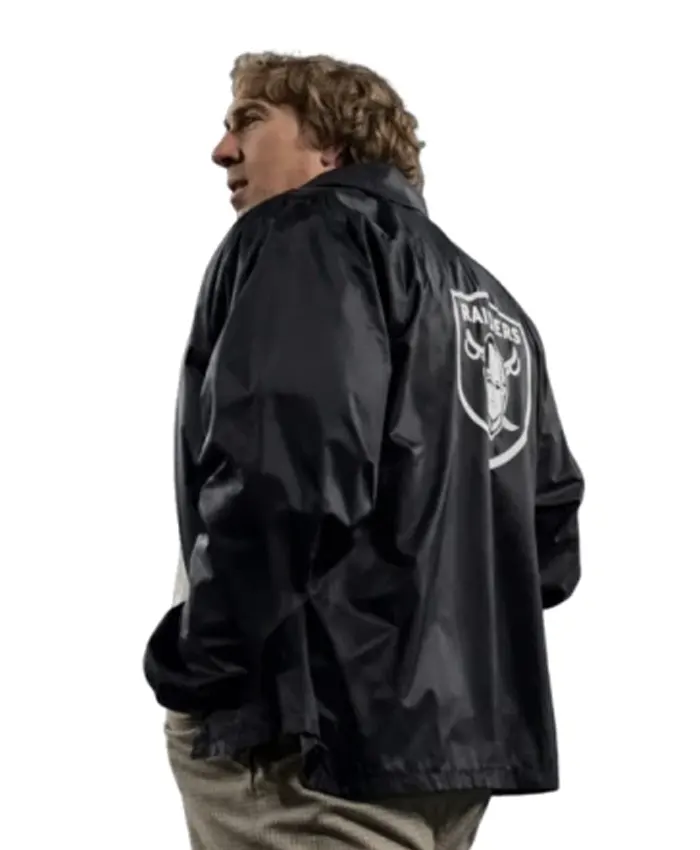 shop now Nicolas Cage Madden 2026 Black Raiders Jacket