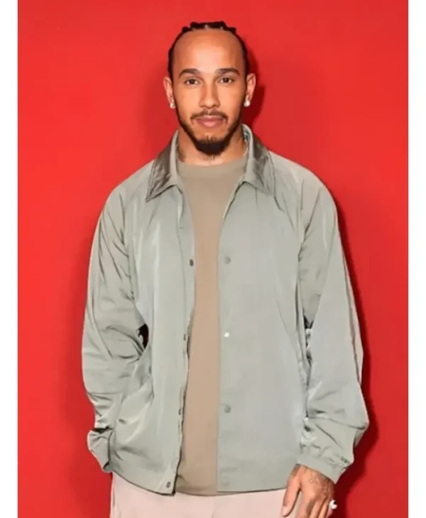 sporty grey jacket