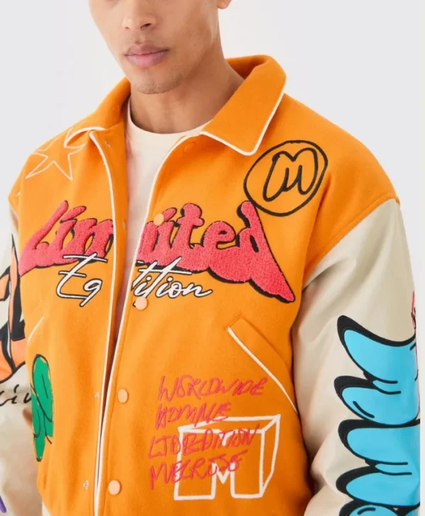 graffiti fashion jacket