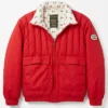 1987 Gucci Red Puffer Jacket