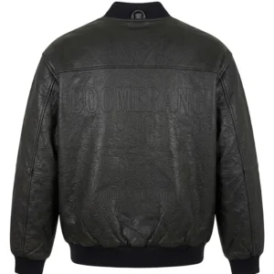 1992 Cast & Crew Boomerang Leather Jacket Shop Now