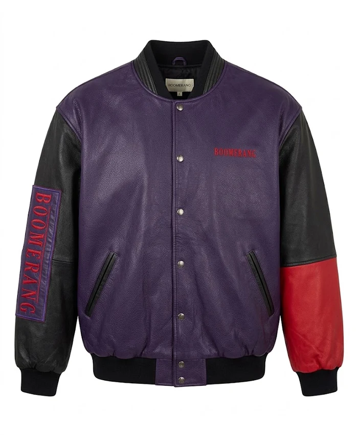 1992 Cast & Crew Boomerang Leather Jacket
