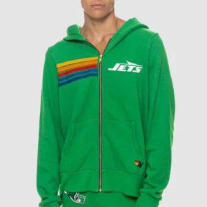 2026 Aviator Nation x New York Jets Zip Hoodie