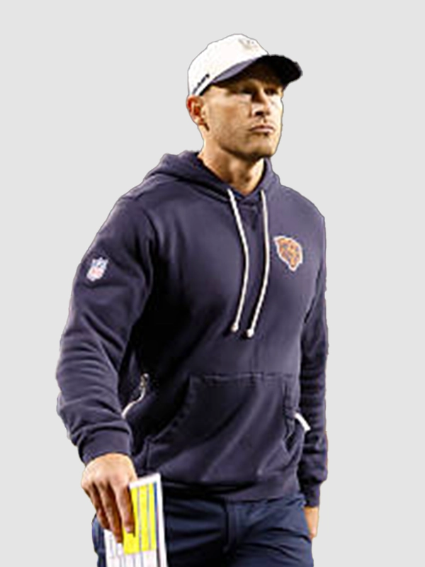 2026 Ben Johnson Bears Sideline Hoodie For Sale