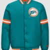 2026 Miami Dolphins Starter Courtside Varsity Jacket