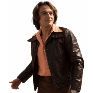 2026 Neil Webb Brown Leather Jacket