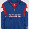 2026 Patriots Starter Throwback Half-Zip Jacket