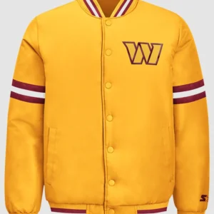 2026 Washington Commanders Starter Courtside Varsity Jacket