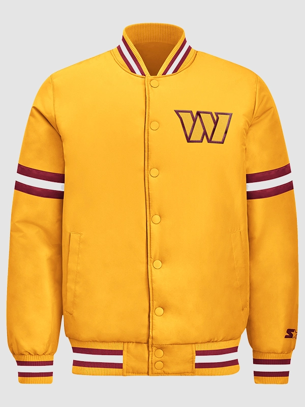 2026 Washington Commanders Starter Courtside Varsity Jacket