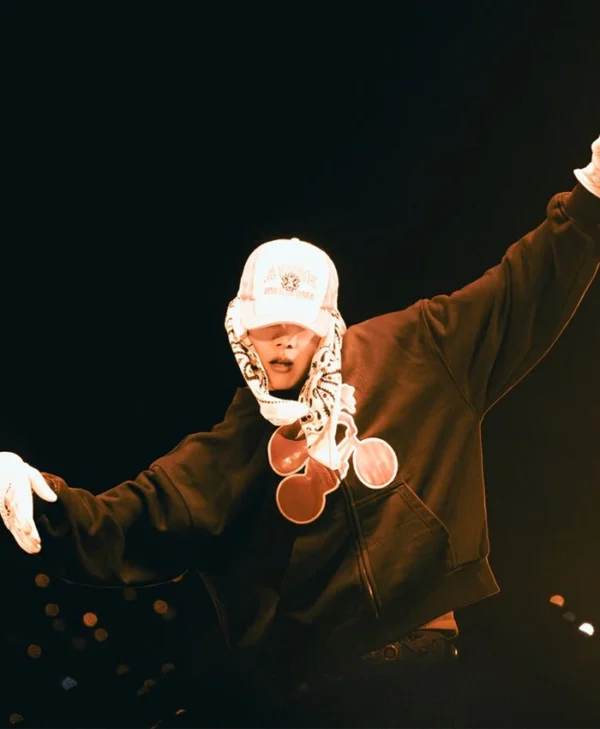 AWGE Black Hooded Jacket