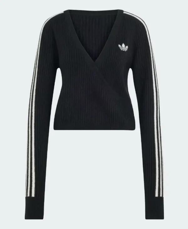 Adidas Jennie Knitted Wrap Around Cardigan