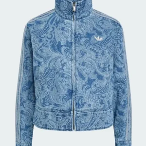 Adidas Liberty London Firebird Denim Jacket