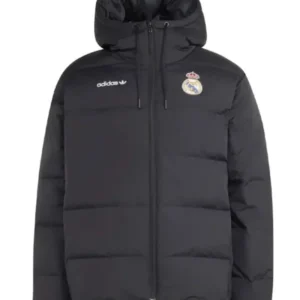 Adidas Real Madrid EQT Black Puffer Jacket