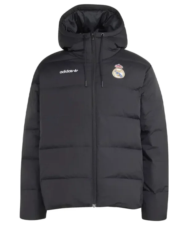 Adidas Real Madrid EQT Black Puffer Jacket