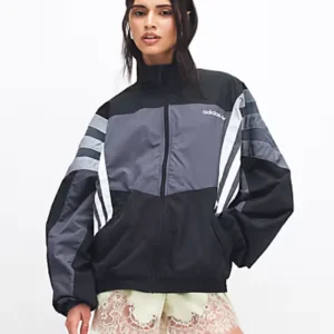 Adidas Santiago Black Track Top Jacket