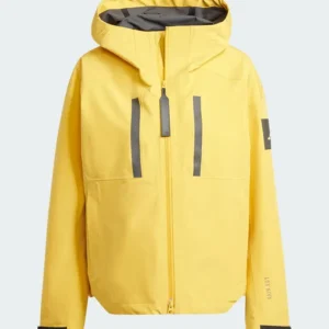 Adidas Yellow Myshelter Rain Jacket